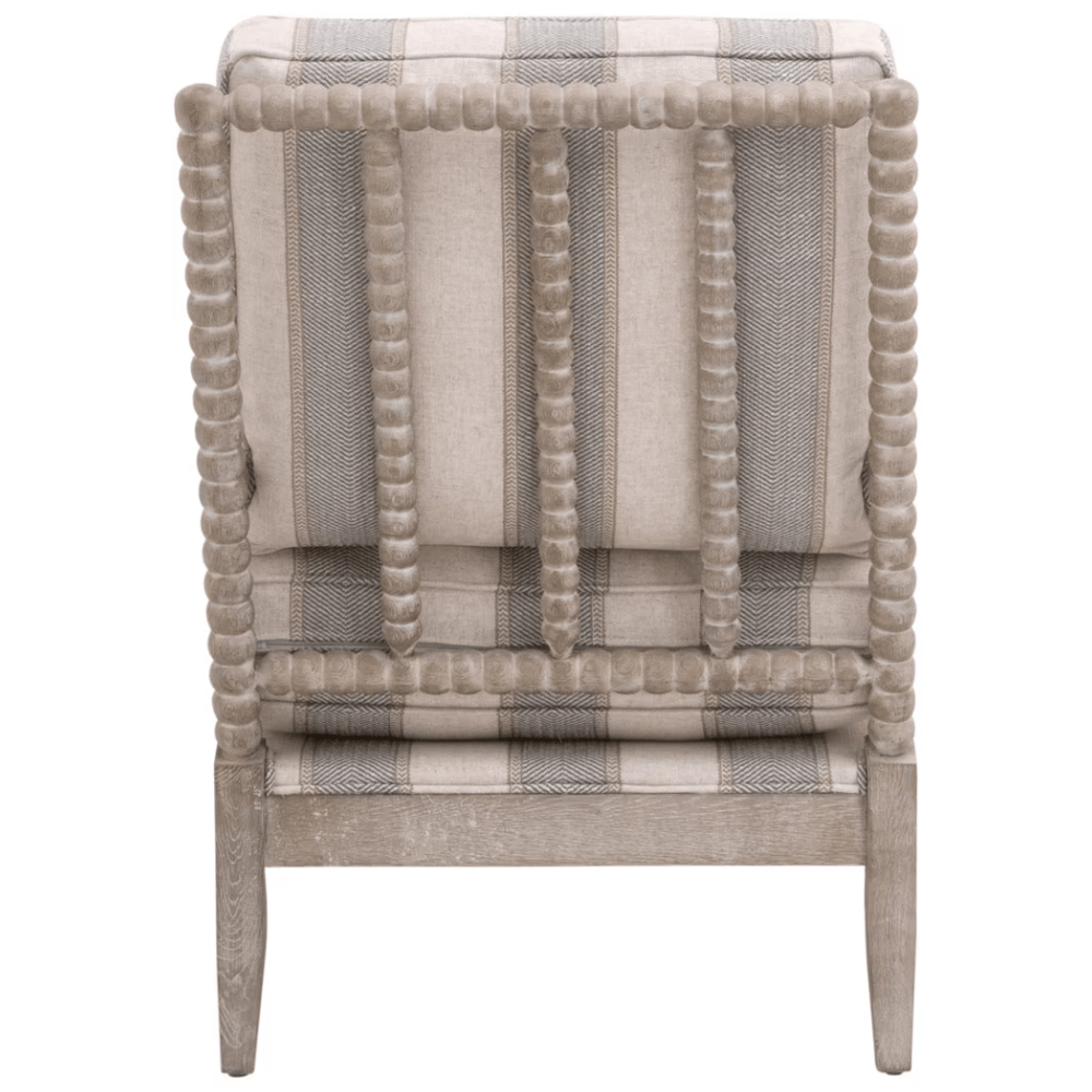 Rouleau Club Chair Accent Chair