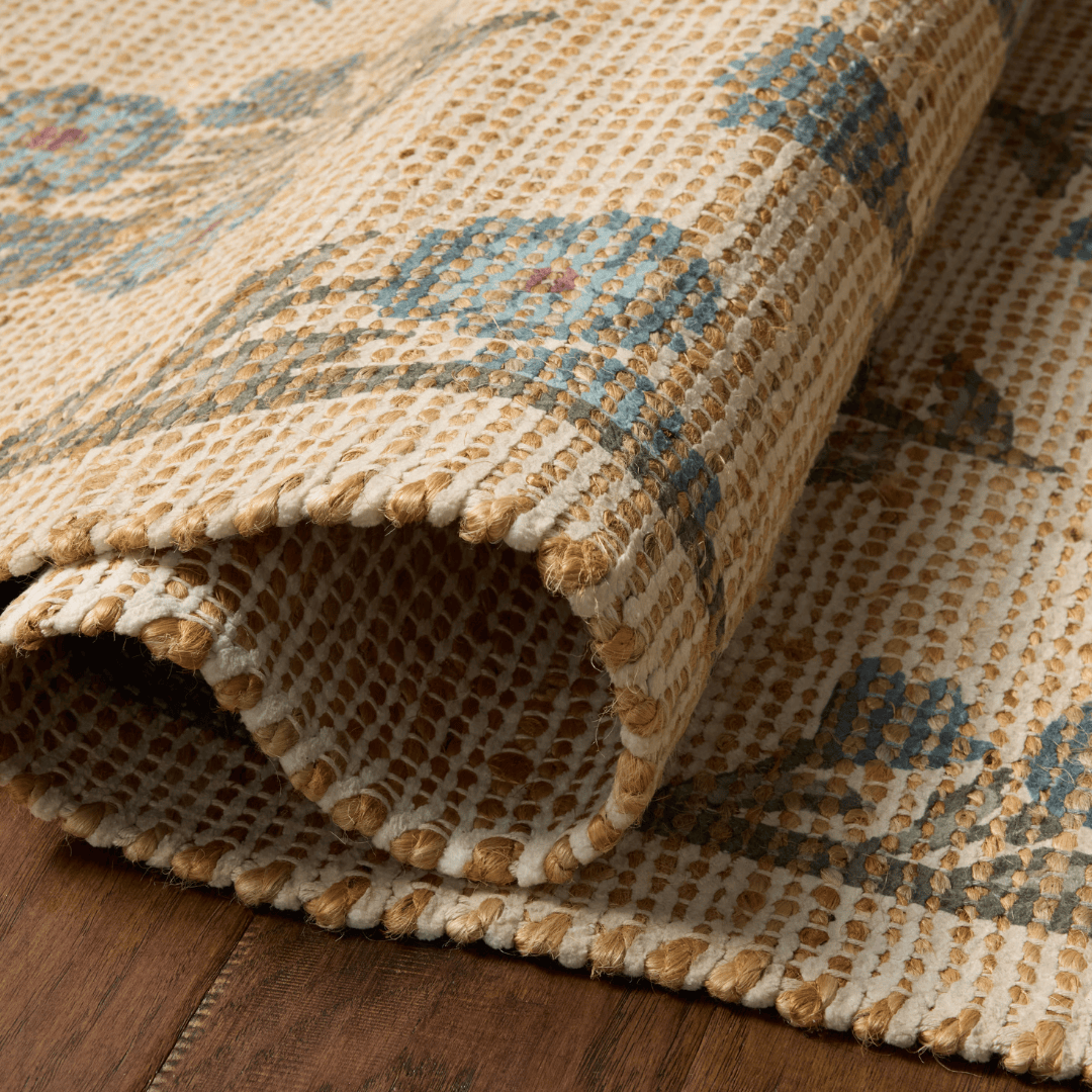 Rue Moss/Blue Rug Area Rugs