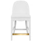 Sadie Counter Stool Bar + Counter Stools SADIE CS WH 607629011587