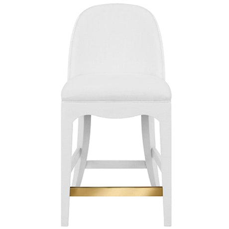 Sadie Counter Stool Bar + Counter Stools SADIE CS WH 607629011587