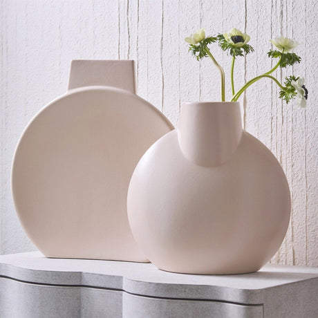 Salver Vase Vases + Urns