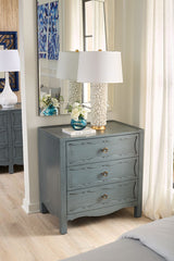 Sara 3-Drawer End Table Nightstands + Bedside Tables