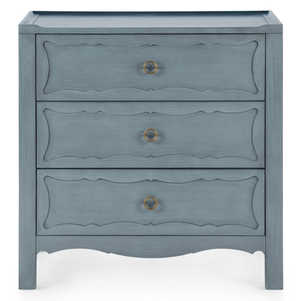 Sara 3-Drawer End Table Nightstands + Bedside Tables SAR-130-8810-884