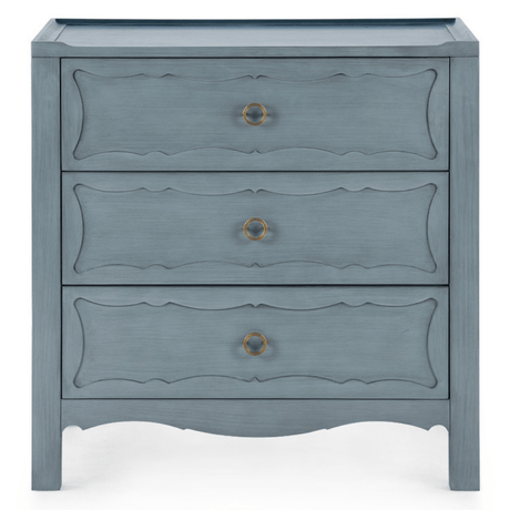 Sara 3-Drawer End Table Nightstands + Bedside Tables SAR-130-8810-884