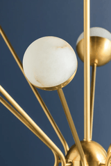 Saratoga Chandelier Chandeliers 2851-AGB 806134021399