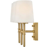 Saunders Three Bath & Vanity Light Bath Vanity