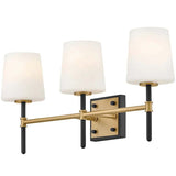 Saunders Three Bath & Vanity Light Bath Vanity