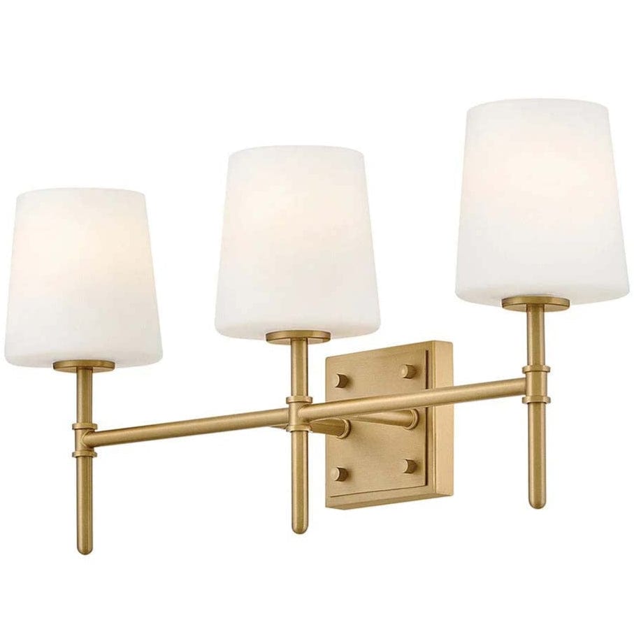 Saunders Three Bath & Vanity Light Bath Vanity