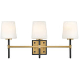 Saunders Three Bath & Vanity Light Bath Vanity