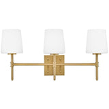 Saunders Three Bath & Vanity Light Bath Vanity 56953LCB 640665927979