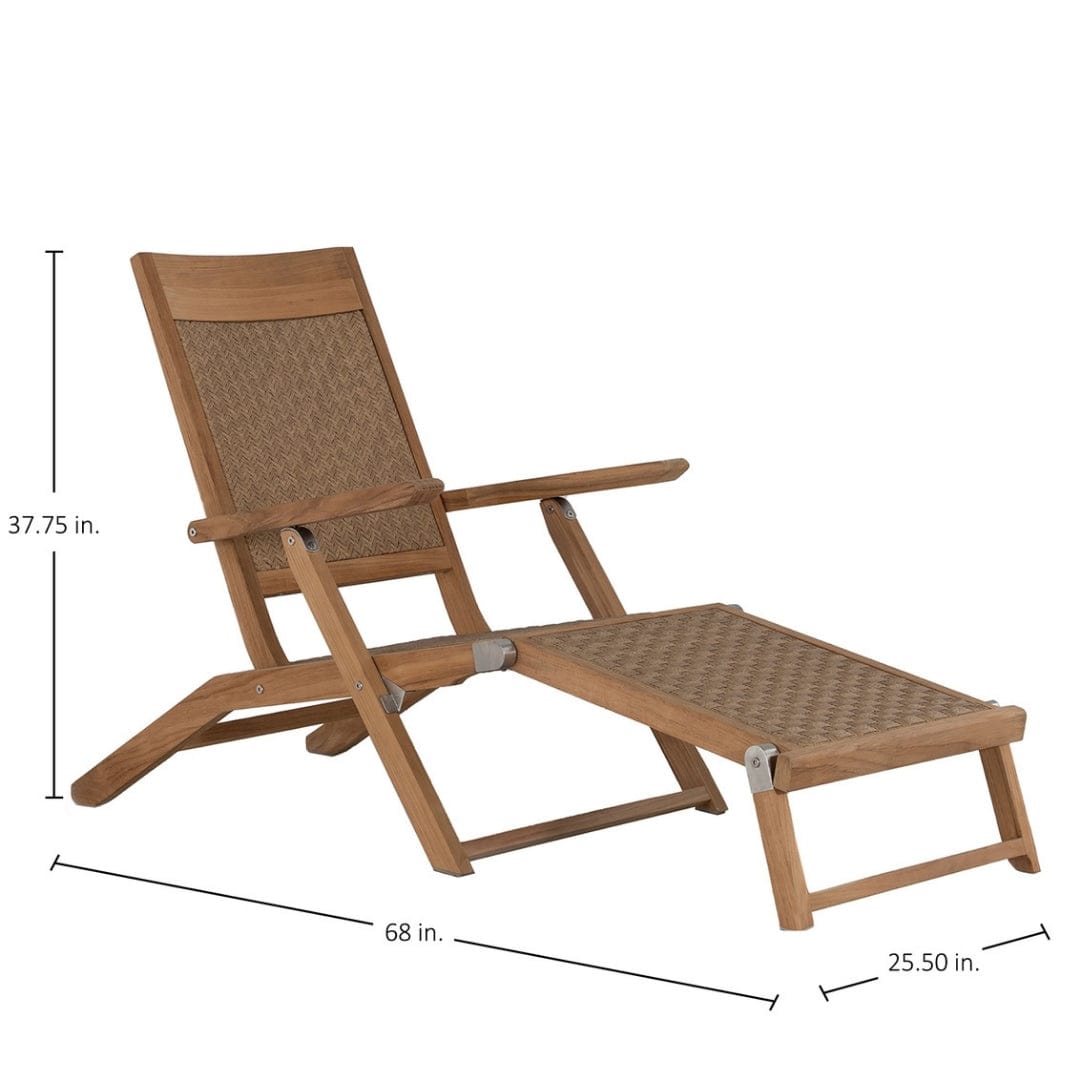 Savannah Adjustable Chaise Lounge Outdoor Chaise Lounges + Daybeds 15094