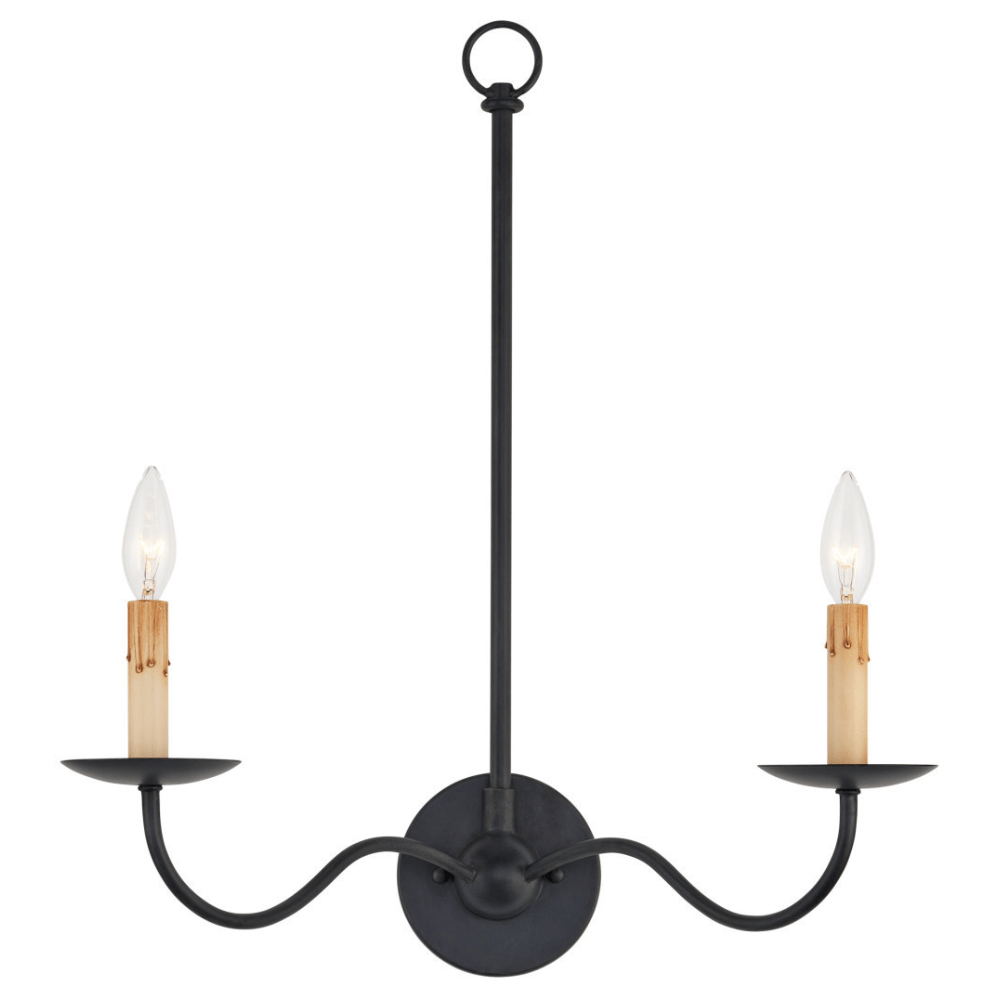 Saxon Double-Light Wall Sconce Wall Sconces