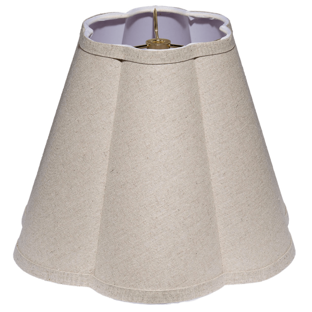 Scalloped Lamp Shade Lamp 2SCAL-255SM 688933039283