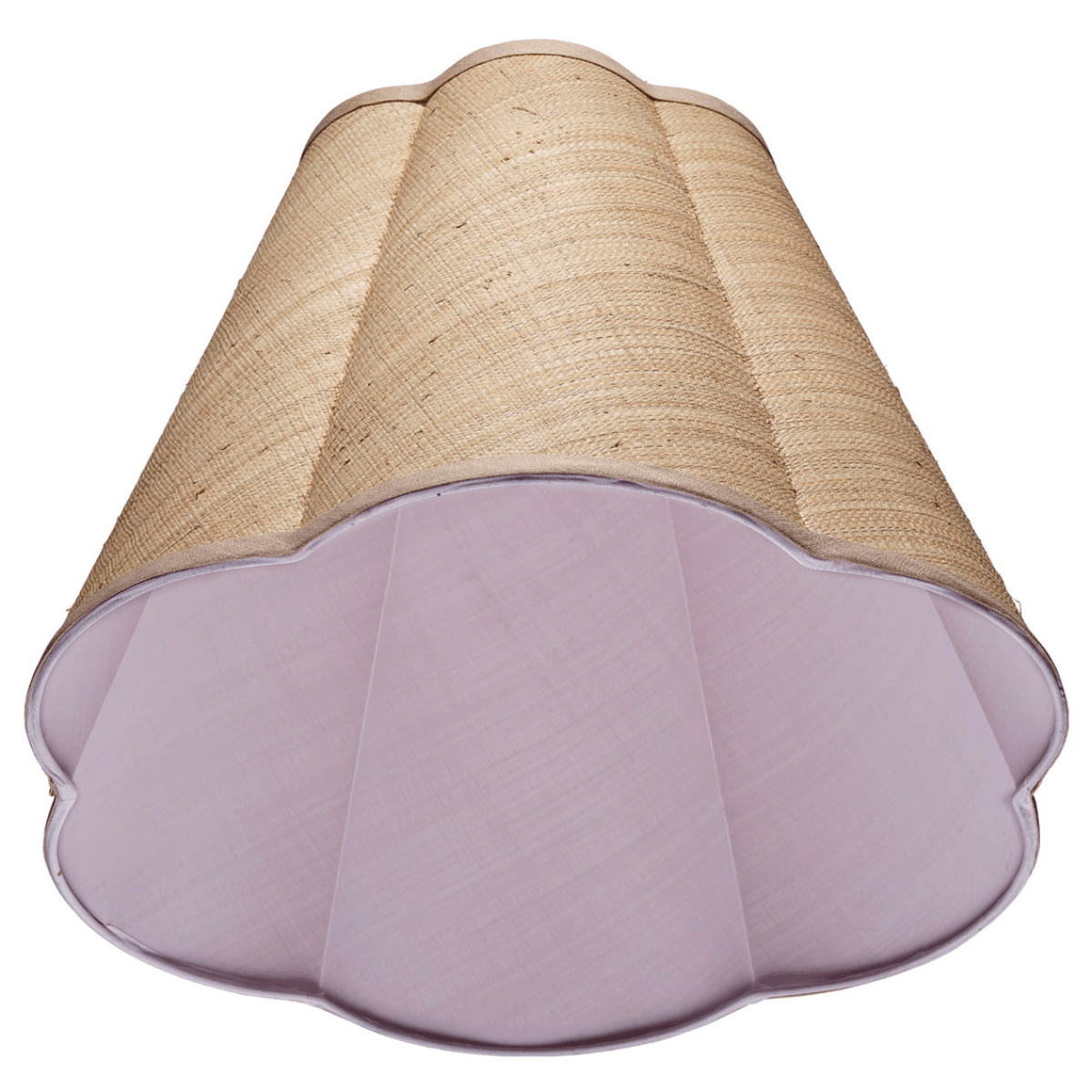 Scalloped Lamp Shade Lamp