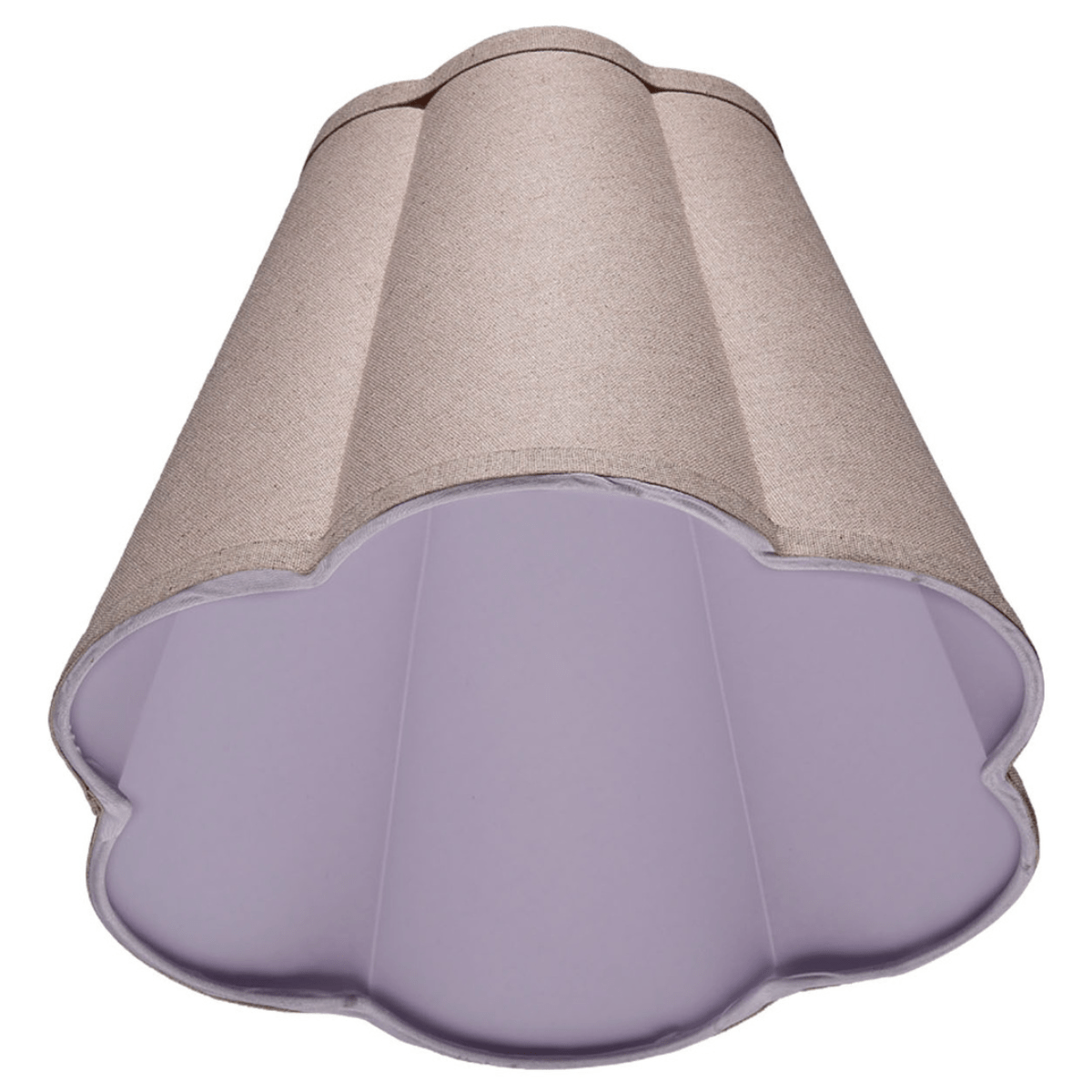 Scalloped Lamp Shade Lamp