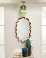 Scalloped Mirror Mirror 7SCAL-MIAB 688933020243