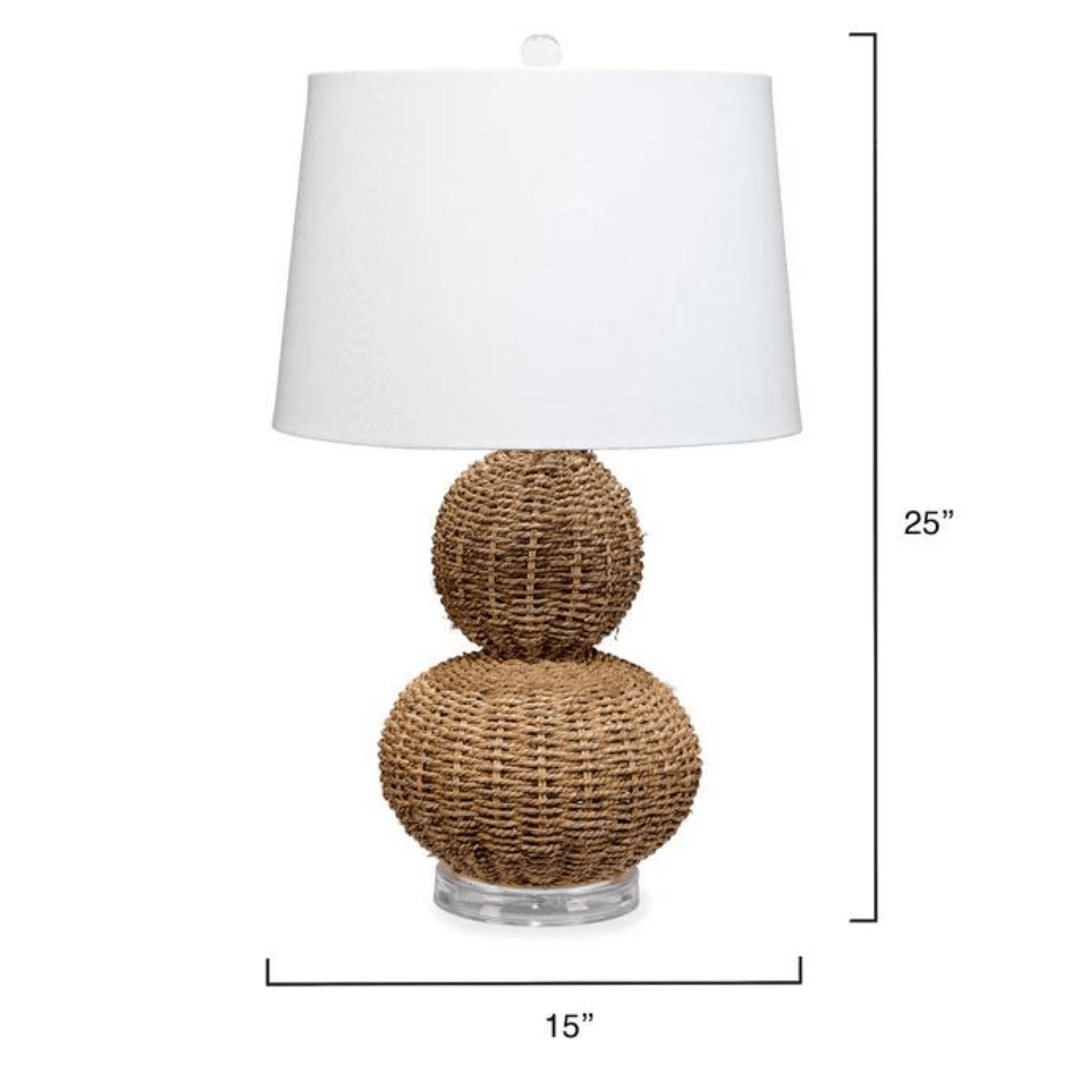 Sebastian Table Lamp Table Lamps LS9SEBASTNAT 688933036978