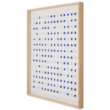 See Through Blue by FH Art Studio Mixed Media