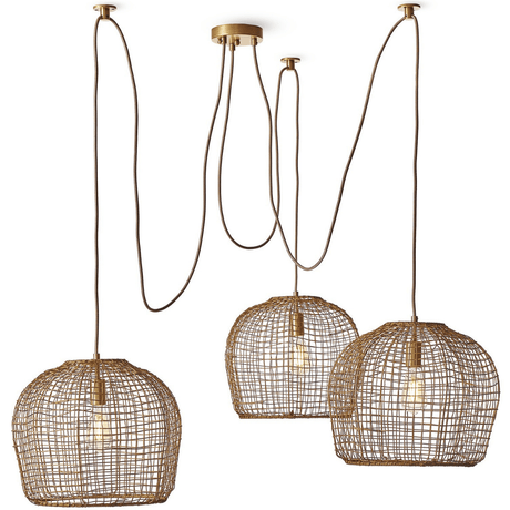 Selene Multi Basket Chandelier - Draft for Tariffs 05-03-25 Chandelier 16-1490