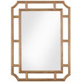 Seneca Natural Rattan Wall Mirror Mirror TOV-C69357 793580643513