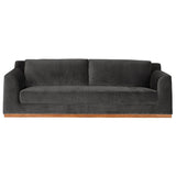 Seville Velvet Sofa Sofas SOF331GRV 00842449139404