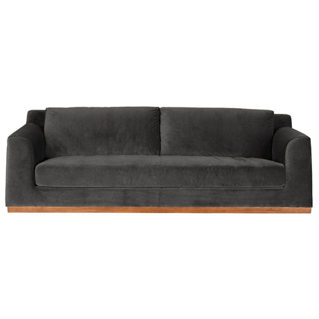 Seville Velvet Sofa Sofas SOF331GRV 00842449139404