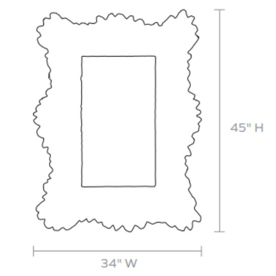 Sienna Mirror Pillow & Decor Made-Goods-SIENNA-MIR