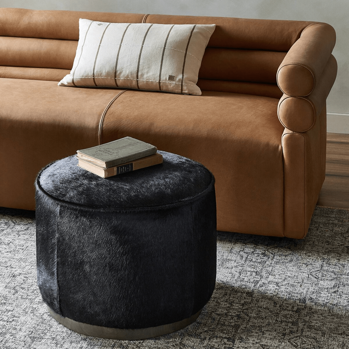 Sinclair Round Ottoman Ottoman