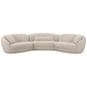 Sinclair Two-Tone Boucle Sectional Sectional TOV-L69093-SEC1