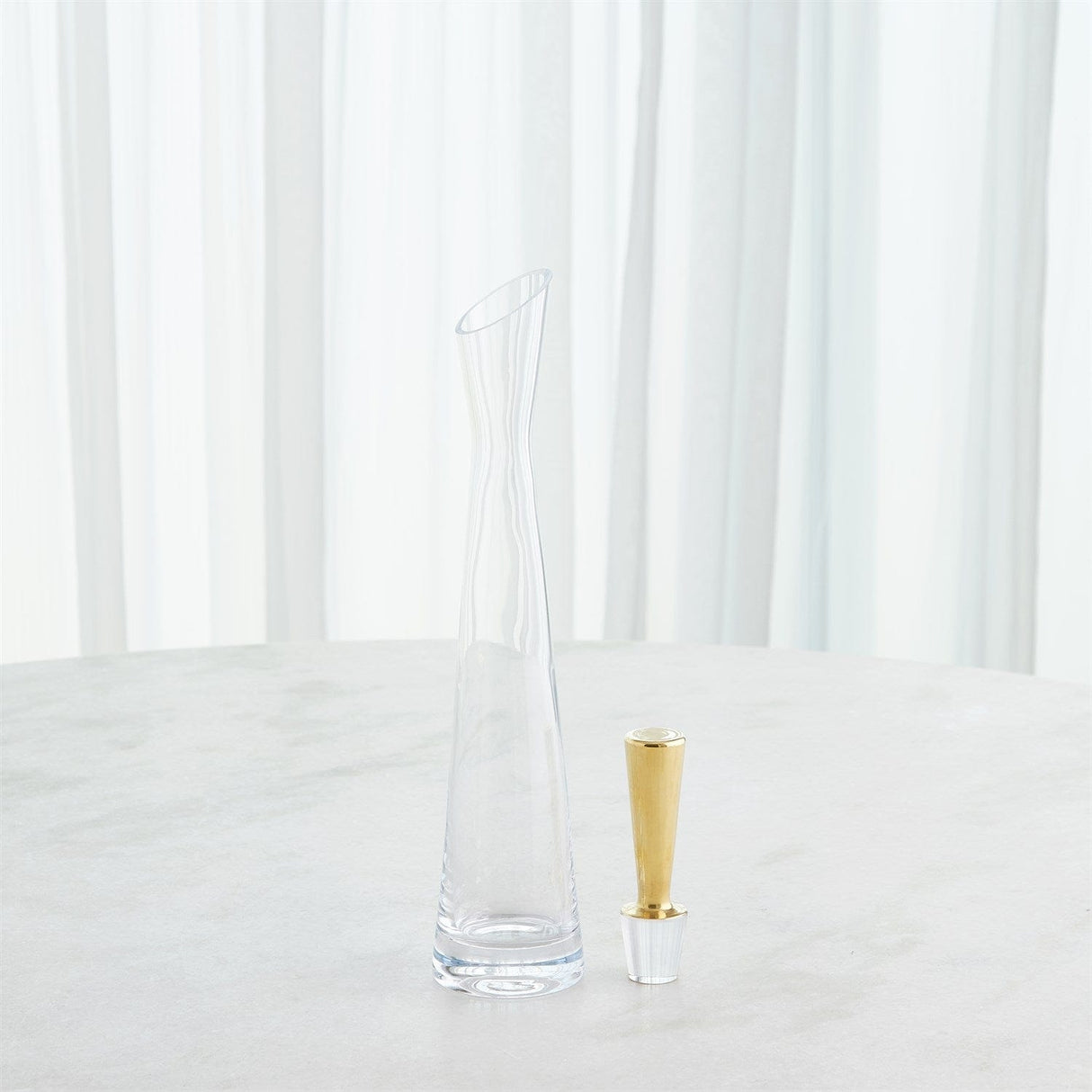Slant Decanters Glass Decanters