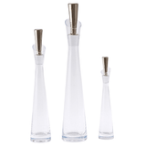 Slant Decanters Glass Decanters