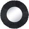 Slate Round Mirror Mirror 21-1073BLK