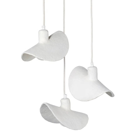 Slope 3-Light Chandelier Chandeliers 5SLOP3-CHWH 688933042351