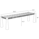 Solange Bench Benches FHS03 796505693143