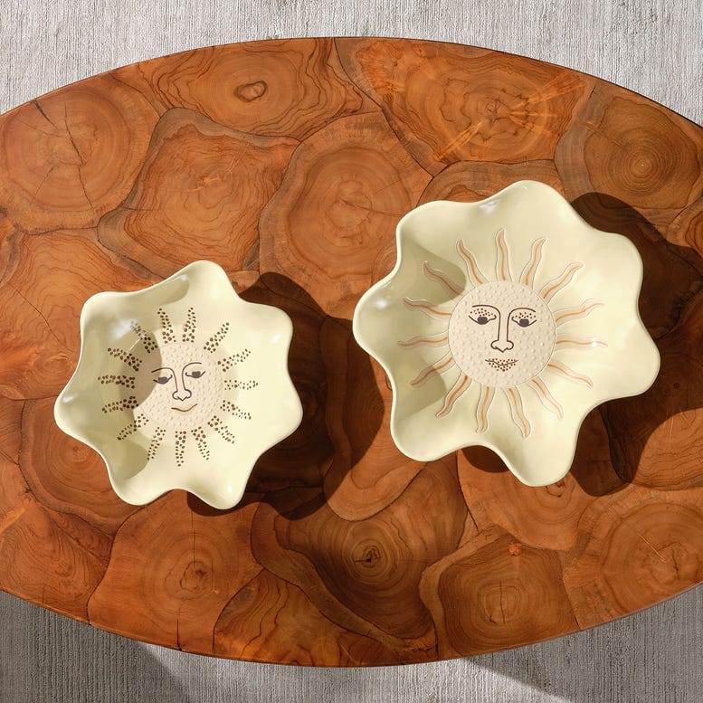 Solene Bowl Set (Set of 2) Centerpiece + Accent Bowls OBJSOLENEBWYW