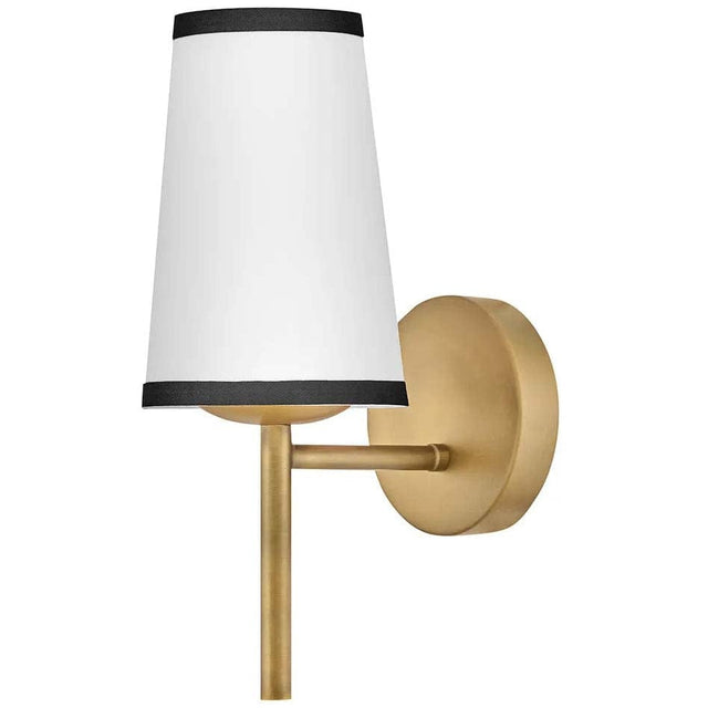 Sonia Single Light Sconce Sconces 57050LCB-OW 640665925012