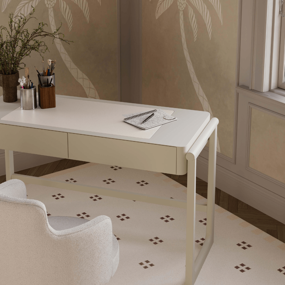 Spanky 2 Drawer Desk Desk