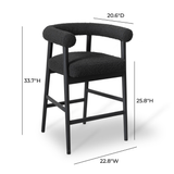 Spara Performance Boucle Counter Stool Bar & Counter Stools