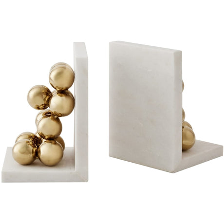 Sphere Bookends (Set of 2) Books + Bookends 883347