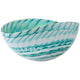 Spiral Threads Folded Bowl Centerpiece + Accent Bowls