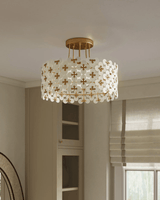 Spring Flower Semi-Flush Mount Flush Mounts 9000-1345