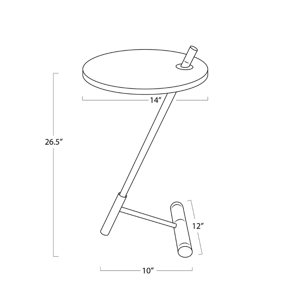 Spyder Accent Table Accent & Side Tables