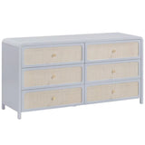 Starling Rattan 6 Drawer Dresser Dressers