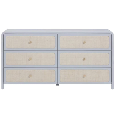 Starling Rattan 6 Drawer Dresser Dressers TOV-B69361