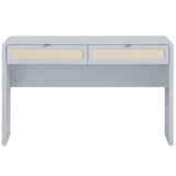 Starling Rattan Console Desk Desks
