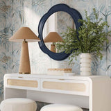 Starling Rattan Console Desk Desks