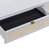 Starling Rattan Console Desk Desks