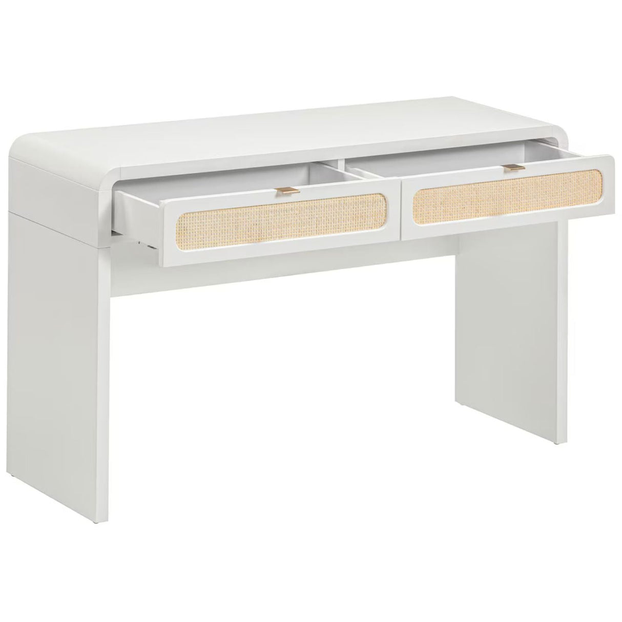 Starling Rattan Console Desk Desks