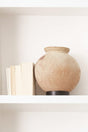 Desert Water Pot with Iron Base Decorative Objects