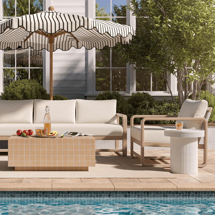 Sunny Indoor/Outdoor Coffee Table Outdoor Coffee Tables
